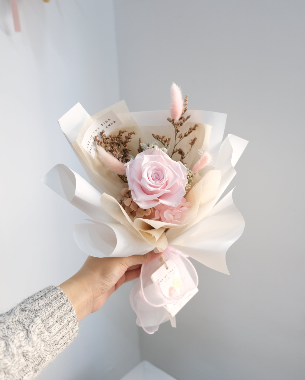 Single Preserved Rose 單支永生玫瑰花束