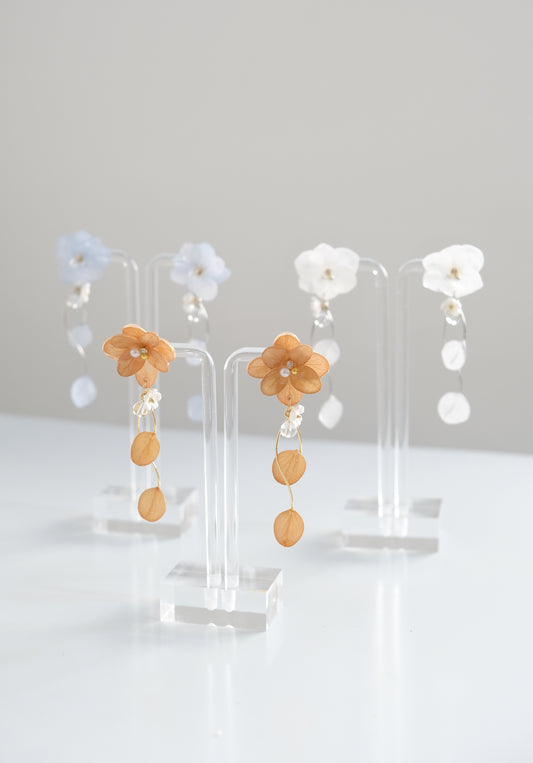 Fall Leafs - Real Flower Earring