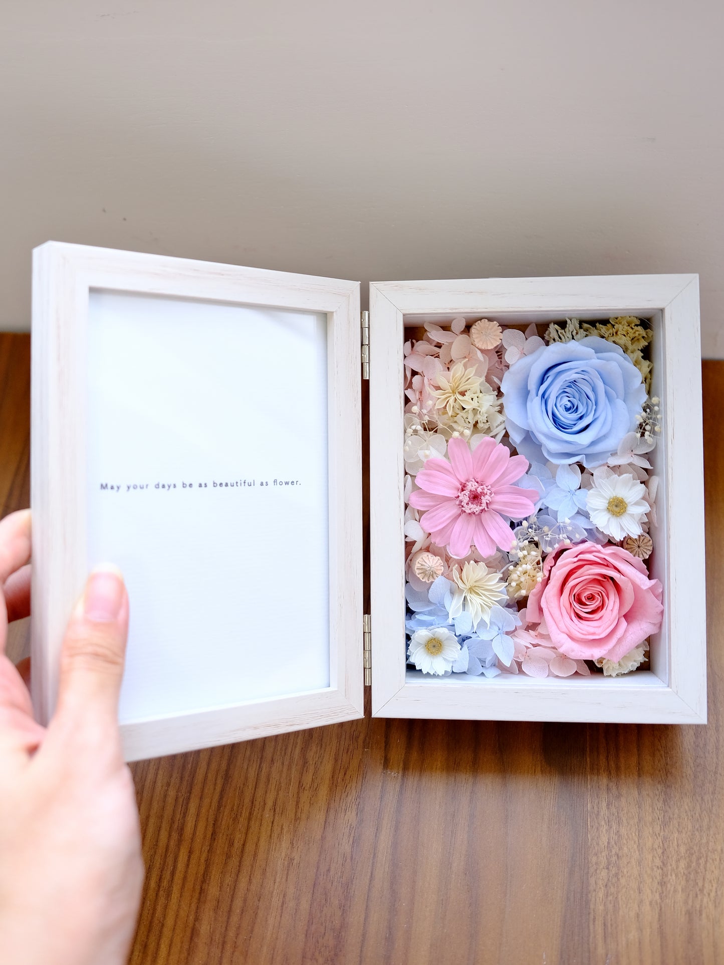 Spring - Preserved Flower Photo Frame