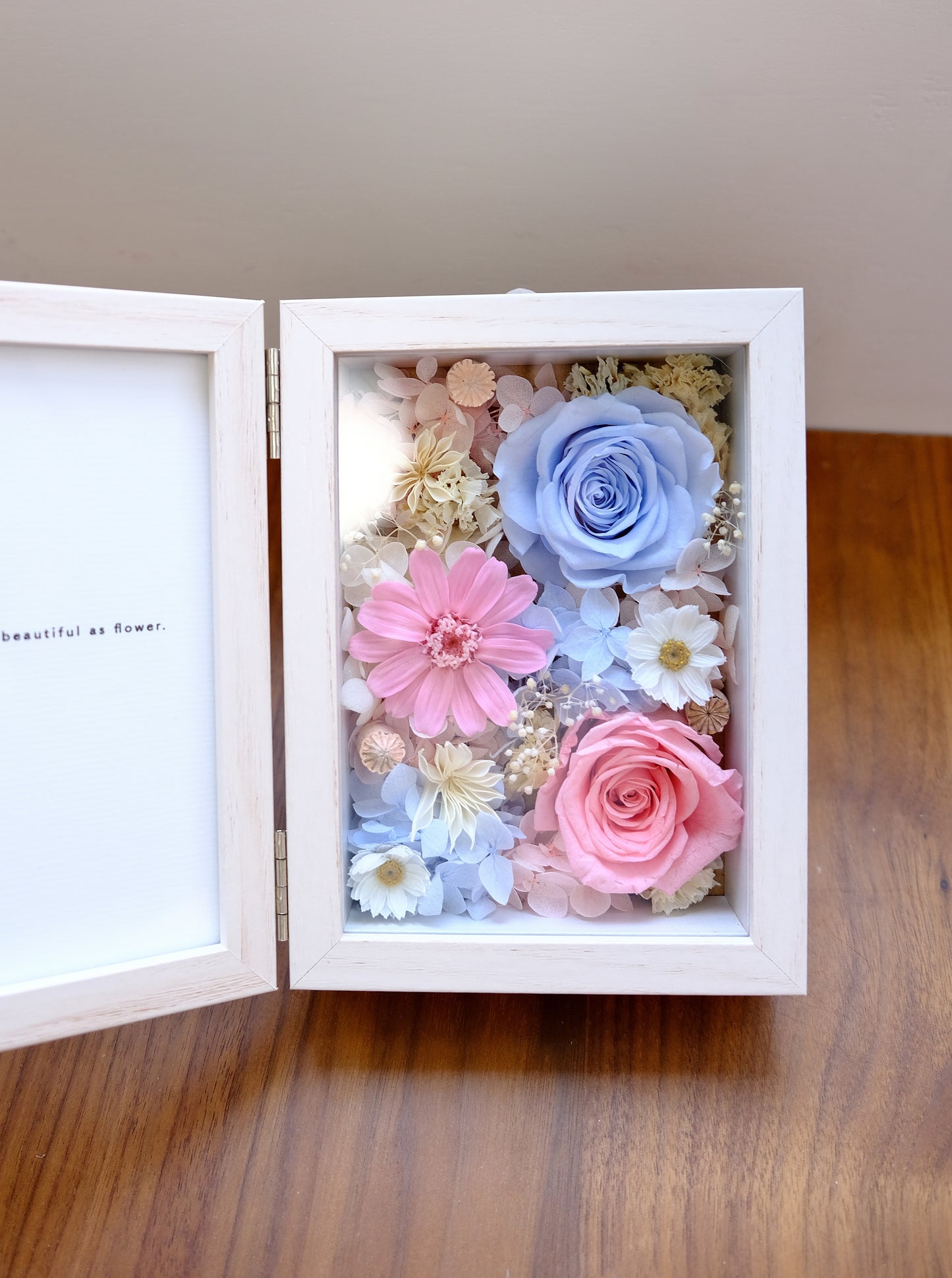 Spring - Preserved Flower Photo Frame