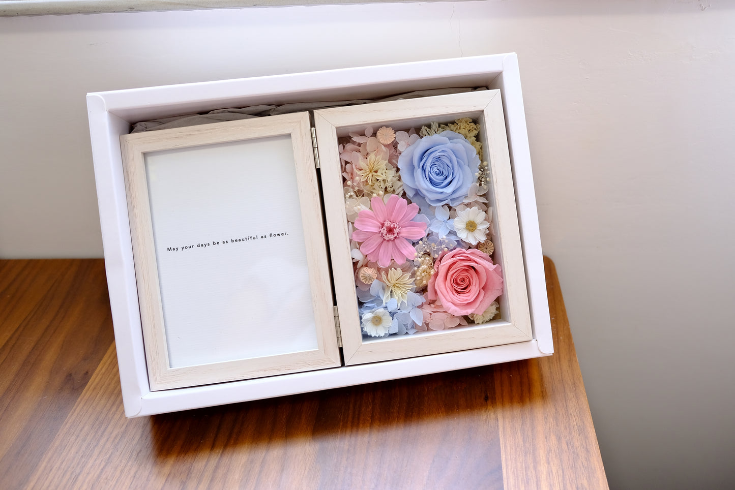 Spring - Preserved Flower Photo Frame