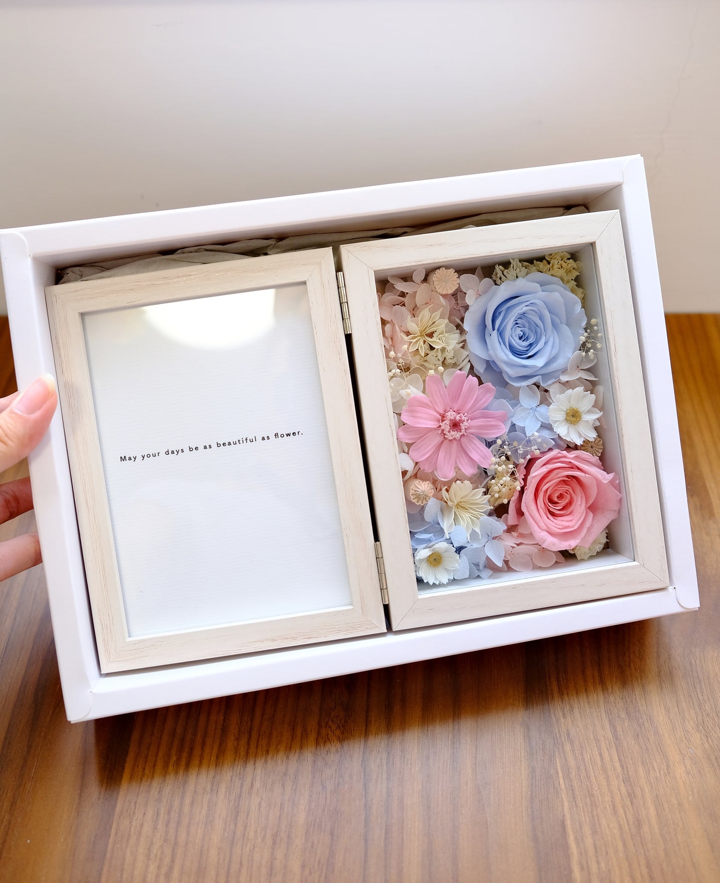 Spring - Preserved Flower Photo Frame