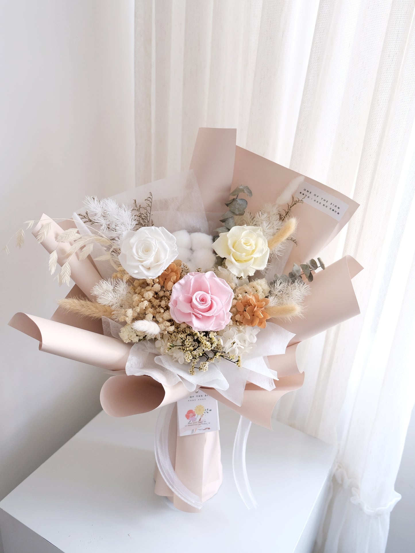 保鮮花玫瑰花束 | Preserved Rose Flower Bouquet