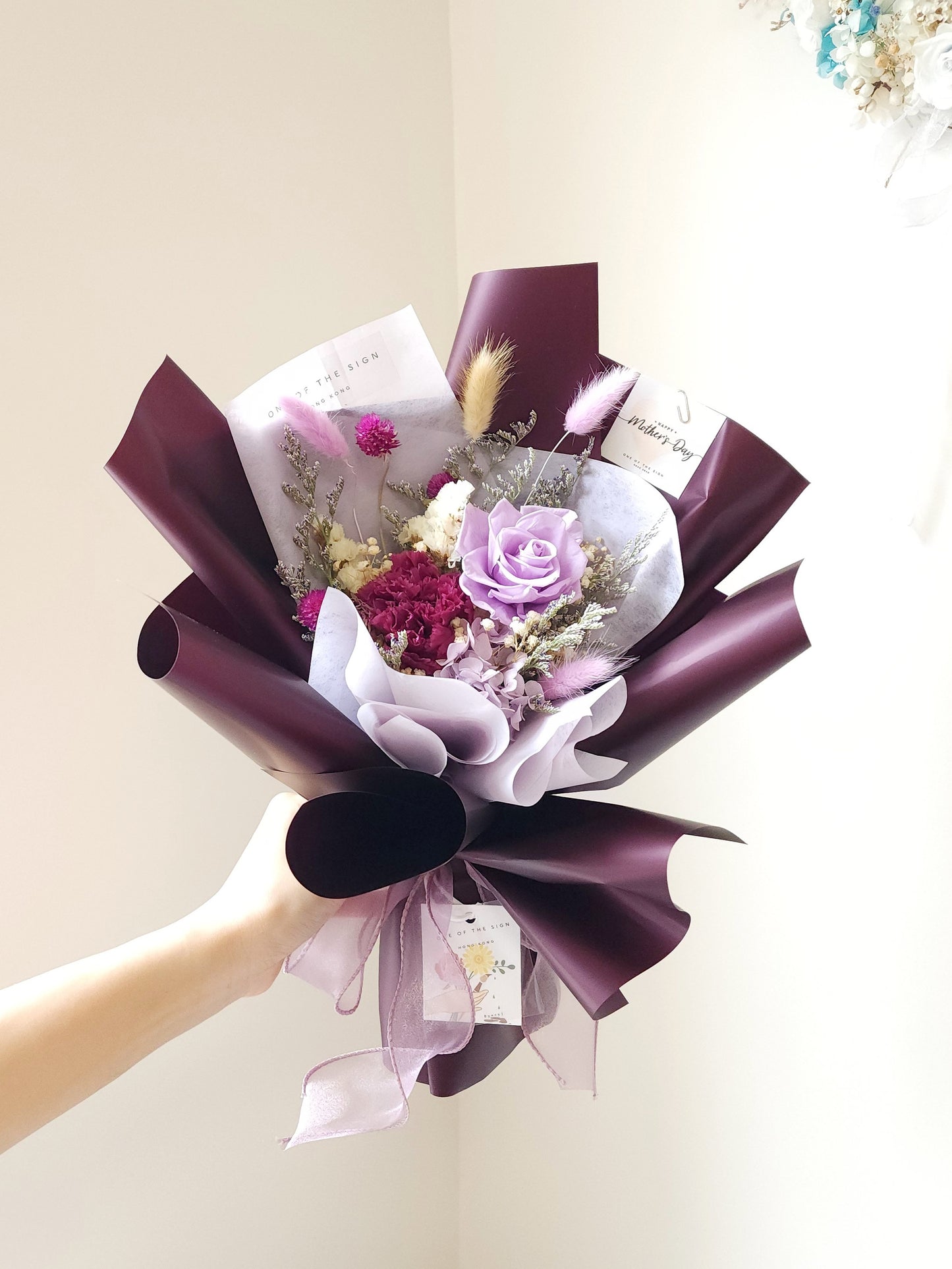 母親節永生花束 Mother's Day Preserved Flower Bouquet S Size
