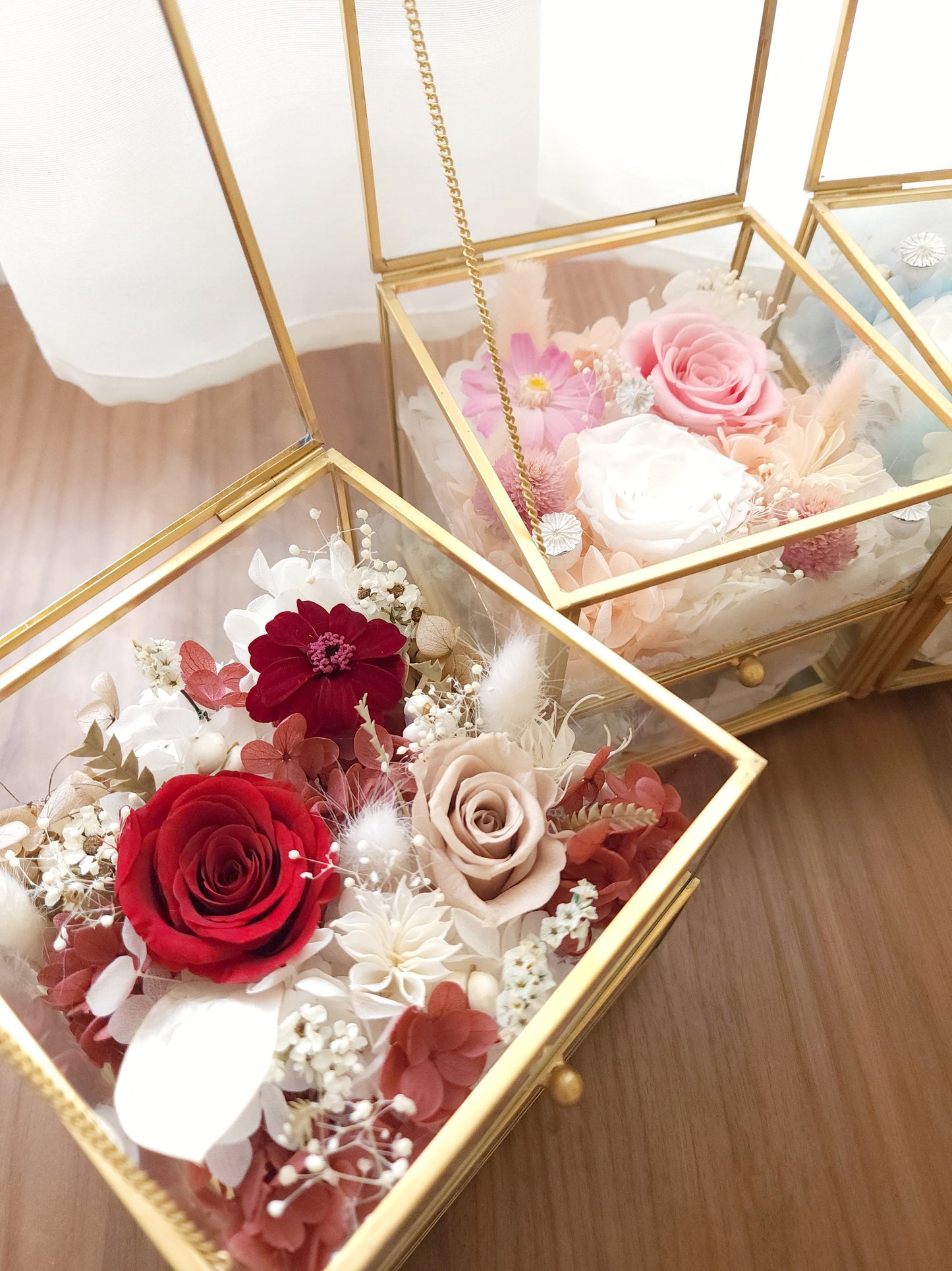 Preserved Flower Accessories Box 永生花玻璃飾物盒