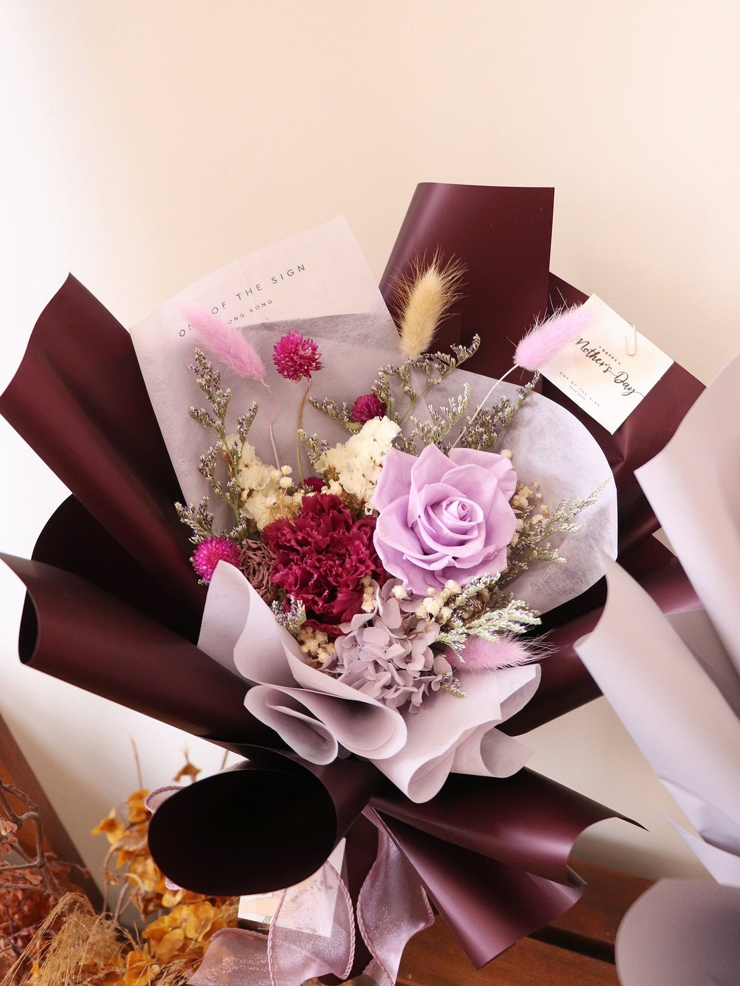 母親節永生花束 Mother's Day Preserved Flower Bouquet S Size