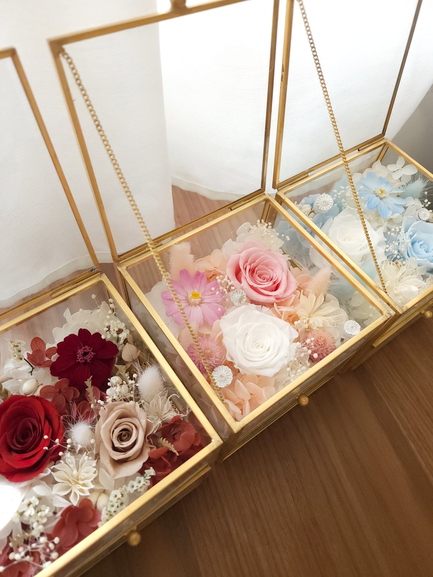 Preserved Flower Accessories Box 永生花玻璃飾物盒
