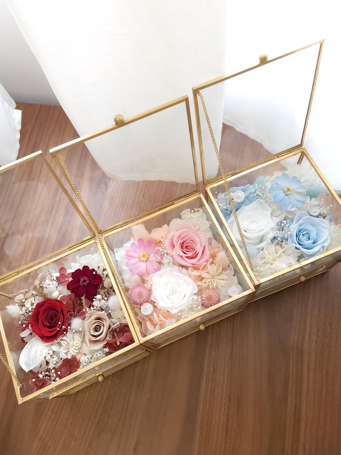 Preserved Flower Accessories Box 永生花玻璃飾物盒
